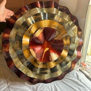 Earth Toned Metal Wall Art